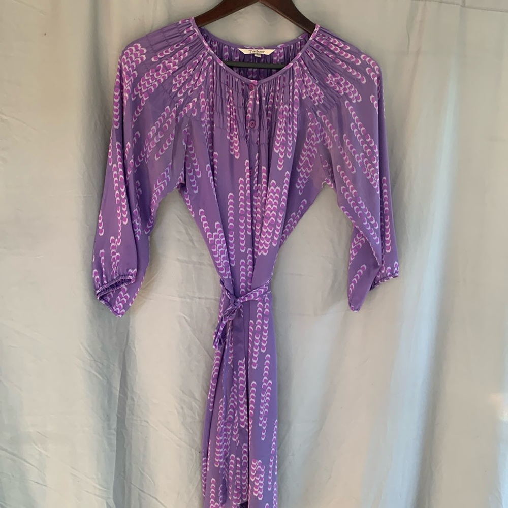 Silk Tucker Dress*** LAST CHANCE****